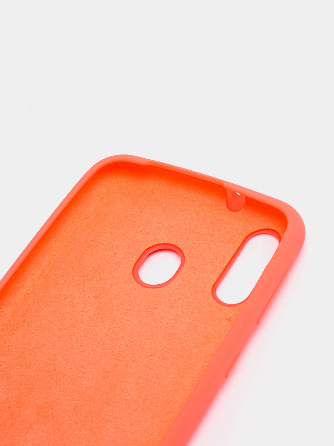 Алый чехол силиконовый Silicone Cover Case для Samsung Galaxy A6S, M20