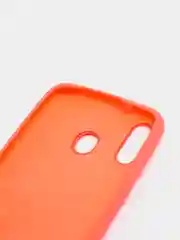 Алый чехол силиконовый Silicone Cover Case для Samsung Galaxy A6S, M20