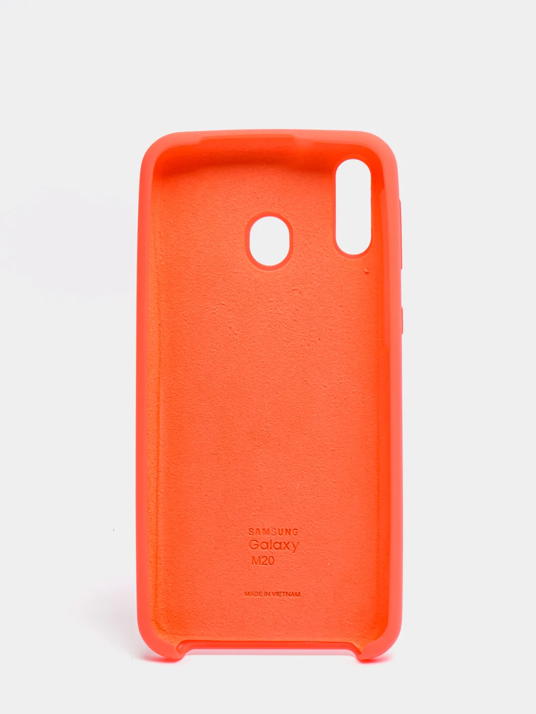 Алый чехол силиконовый Silicone Cover Case для Samsung Galaxy A6S, M20