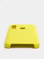 Светло-жёлтый чехол силиконовый Silicone Cover Case для Samsung Galaxy A20S, A60, M40