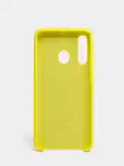 Светло-жёлтый чехол силиконовый Silicone Cover Case для Samsung Galaxy A20S, A60, M40