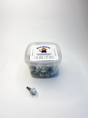 Кровельные саморезы со сверлом, 5,5 х 25, RAL9003 - сигнальный белый