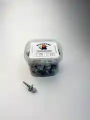 Кровельные саморезы со сверлом  4,8х29, RAL9003, сигнальный белый