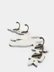 Белый ключница "Птички"