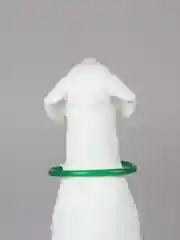 Лайм светящийся LED ошейник силиконовый для собак на USB зарядке