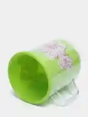 Лайм термокружка "Цветы", 0,4 л