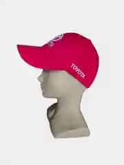 Вишнёвый кепка с эмблемой авто Toyota, унисекс