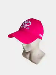 Вишнёвый кепка с эмблемой авто Toyota, унисекс