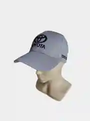 Серый металлик кепка с эмблемой авто Toyota, унисекс