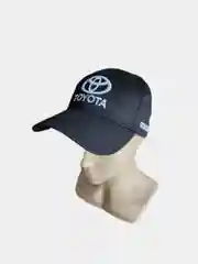 Черный кепка с эмблемой авто Toyota, унисекс