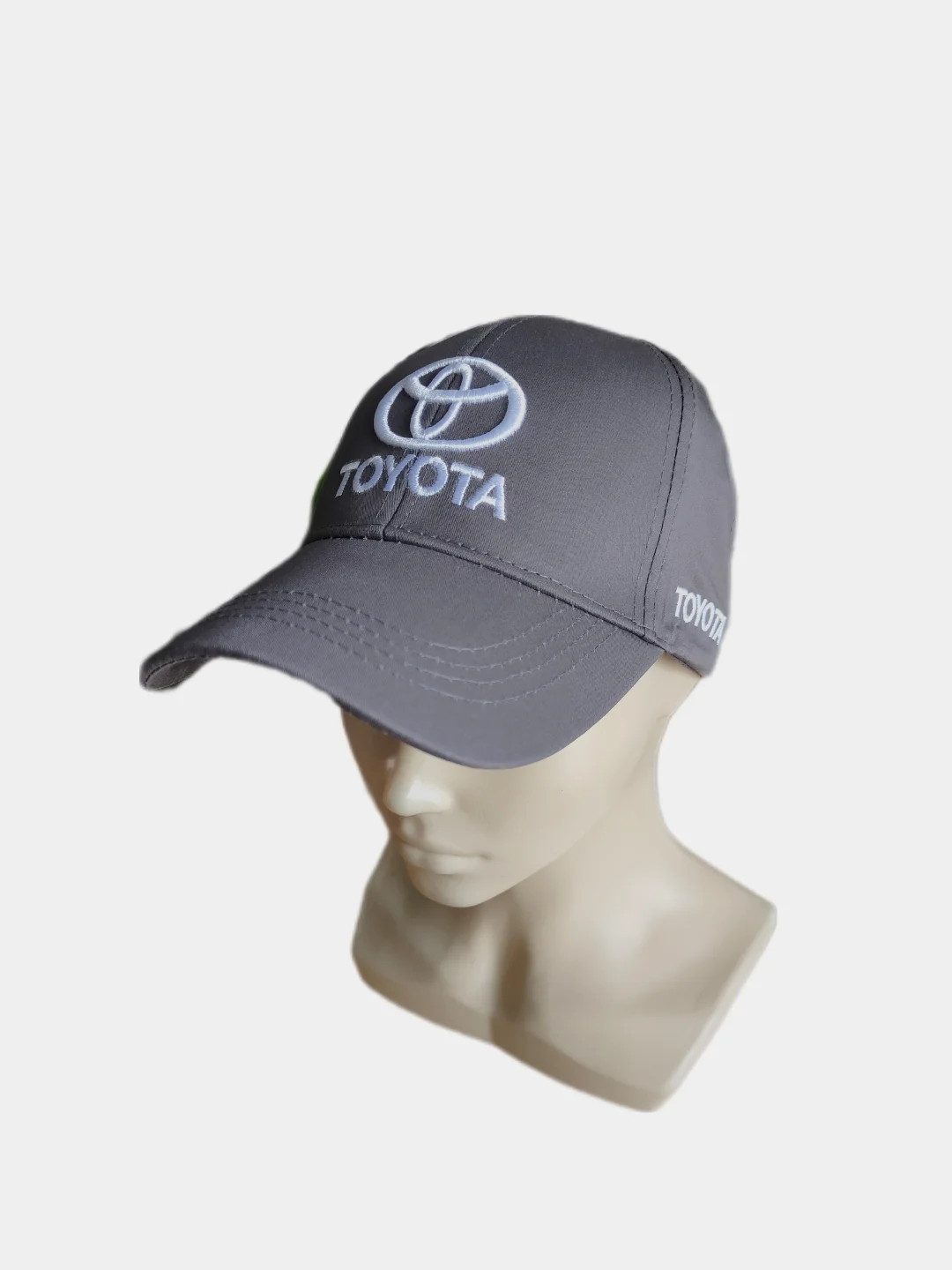 Серый кепка с эмблемой авто Toyota, унисекс