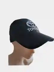 Черный кепка с эмблемой авто Toyota, унисекс