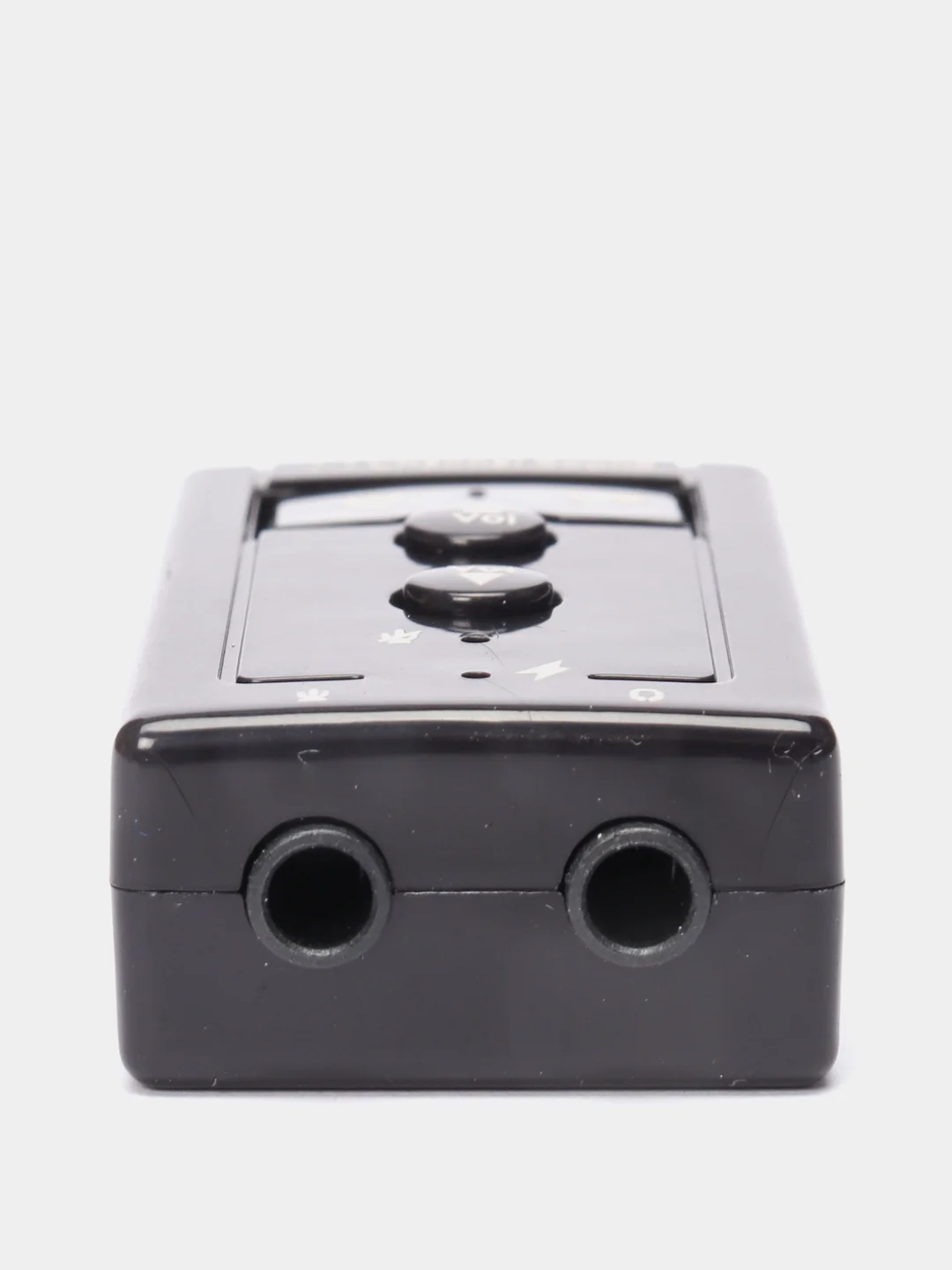 USB Звуковая карта 7.1 Black, с пультом, кнопками на корпусе, управления