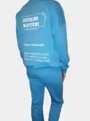 Светло-синий комплект женский
