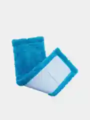 Синий насадка на плоскую швабру из микрофибры 40x10 см