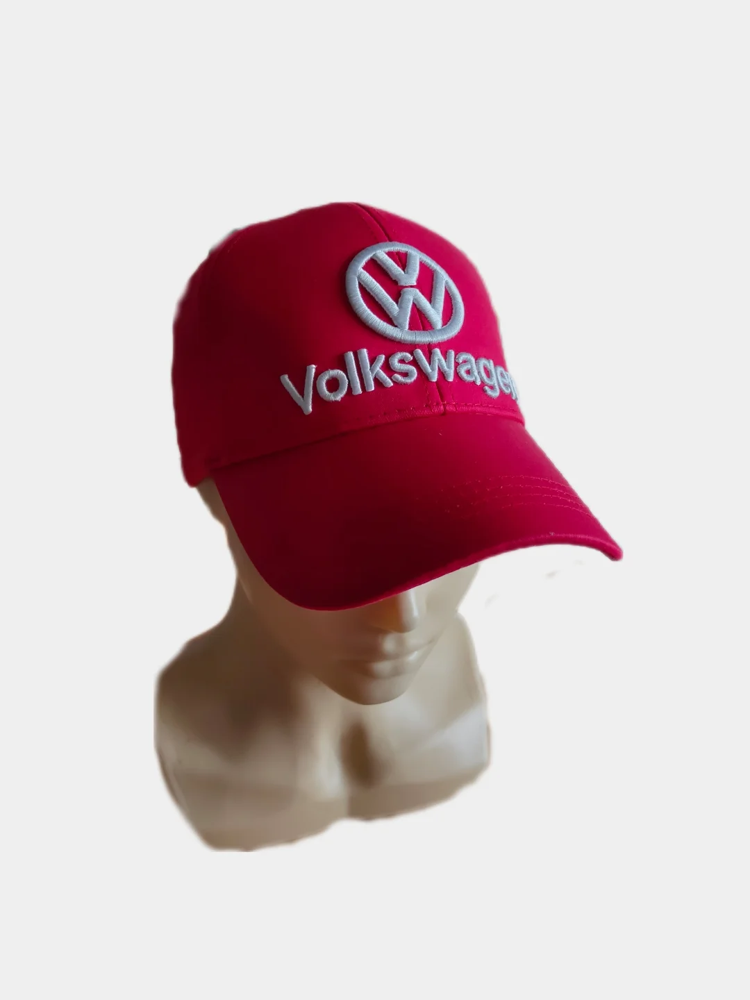 Вишнёвый кепка с логотипом "VW", унисекс