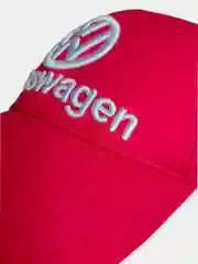 Вишнёвый кепка с логотипом "VW", унисекс