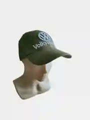 Зелёный хаки кепка с логотипом "VW", унисекс