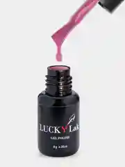 Гель лак для ногтей LuckyLak Fashion №017, 8g ярко розовый с шиммером лак для маникюра