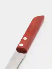 Нож кухонный, из нержавеющей стали, с деревянной ручкой