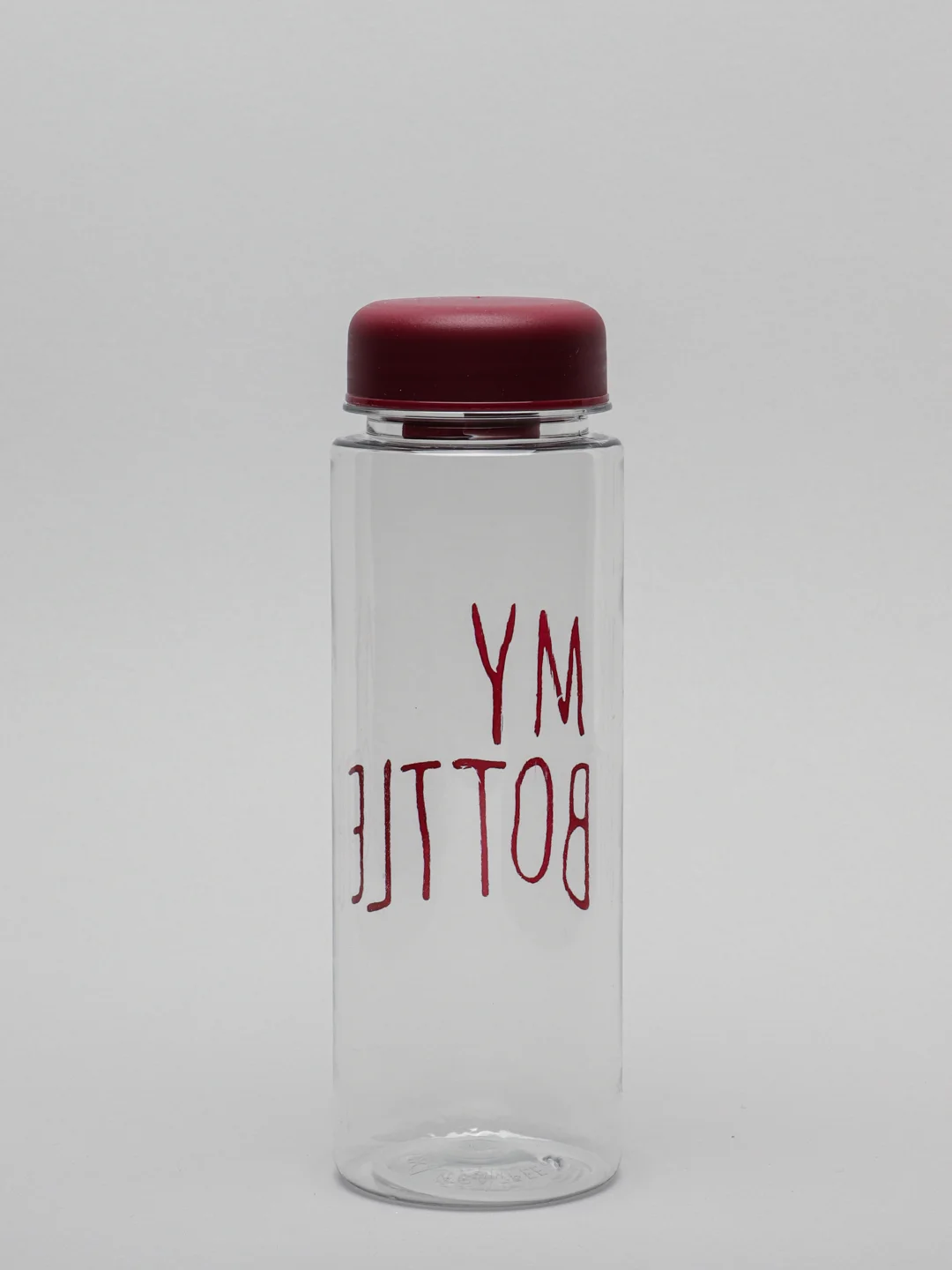 Бордовый бутылка для воды My Bottle в мешке, 500 мл