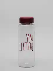 Бордовый бутылка для воды My Bottle в мешке, 500 мл
