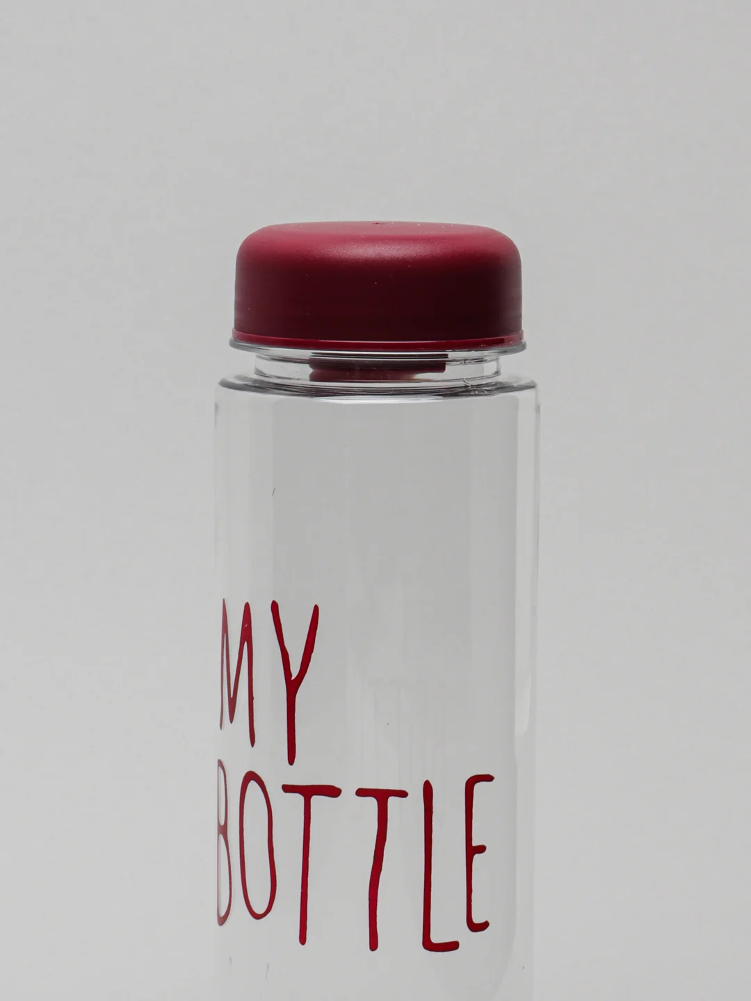 Бордовый бутылка для воды My Bottle в мешке, 500 мл