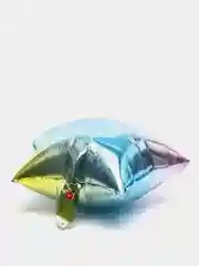 Конфетный воздушный шар "Звезда", фольгированный, 44-45 см, 22 цвета