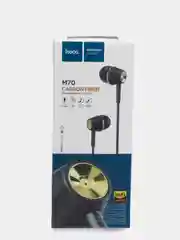 Черный наушники проводные М70
