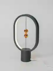 Черный настольный светильник с магнитами Levitation Lamp