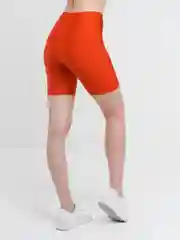 Оранжевый велосипедки женские спортивные