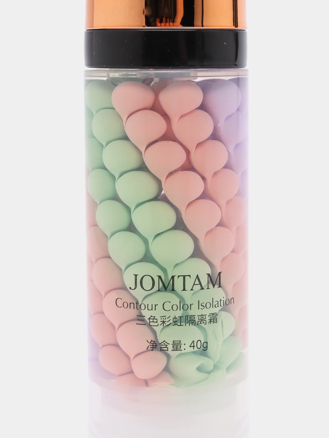 Трехцветная основа под макияж Jomtam Isolation color Gooming, 40 г