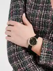 Угольный женские кварцевые часы