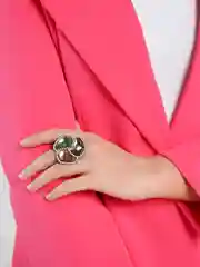 Кольцо женское безразмерное / Кольцо цветок / Кольцо фантазийное
