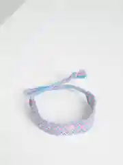 Конфетный браслет фенечка плетеная из мулине. Ручная работа