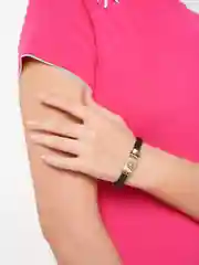 Кожаный плетеный браслет НАРУТО