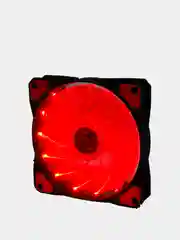 Красный кулер с LED подсветкой для компьютера