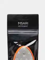 Оранжевый misari COARSE терка лазерная, двухсторонняя, для ног. Пилка-шлифовка пяток педикюрная