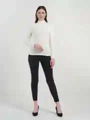 Прозрачный водолазка женская