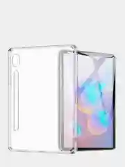 Чехол для Samsung Galaxy Tab S6, Самсунг Галакси Таб С6 силиконовый прозрачный