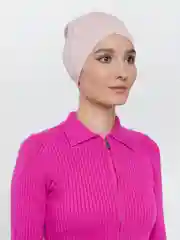 Карамельный шапочка Бони "Султанка" под хиджаб, платок