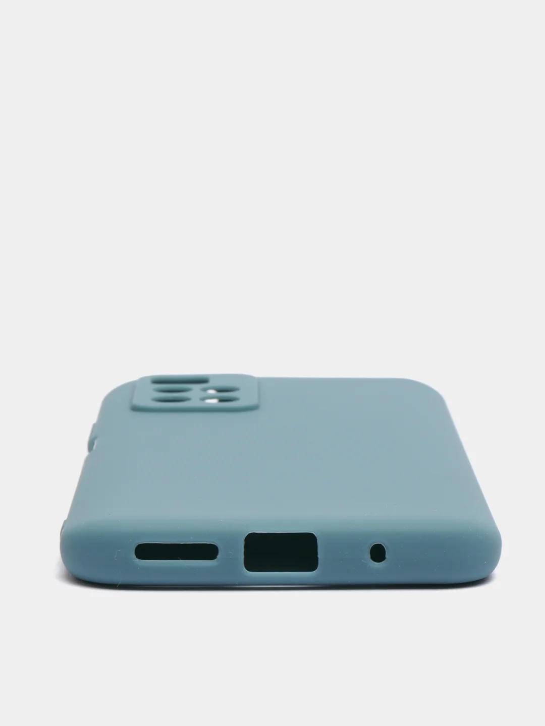 Зелёный хаки чехол Xiaomi Redmi 10, Сяоми Редми 10 силиконовый, цветной, матовый