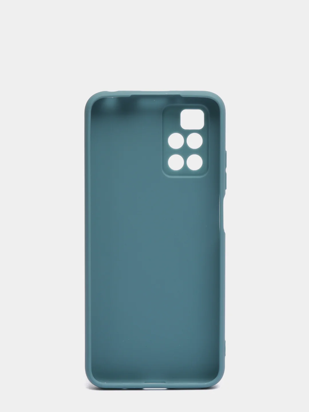 Зелёный хаки чехол Xiaomi Redmi 10, Сяоми Редми 10 силиконовый, цветной, матовый
