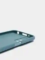 Зелёный хаки чехол Xiaomi Redmi 10, Сяоми Редми 10 силиконовый, цветной, матовый