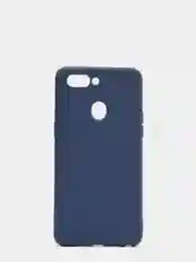Синий чехол для телефона OPPO R15 силиконовый, 7 цветов