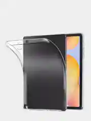 Чехол для планшета Samsung Galaxy Tab S6 Lite 10.4, Галакси Таб С6 прозрачный, силиконовый