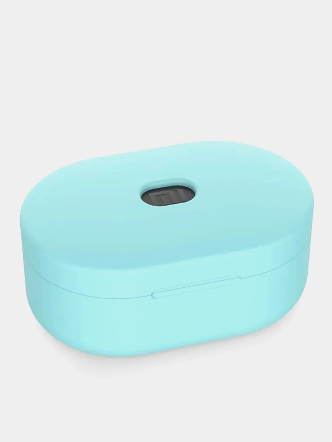 Бирюзовый чехол для наушников Xiaomi Redmi Airdots / Airdots S / Airdots 2, силиконовый чехол