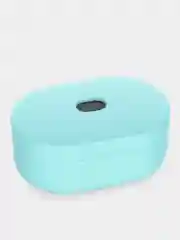 Бирюзовый чехол для наушников Xiaomi Redmi Airdots / Airdots S / Airdots 2, силиконовый чехол
