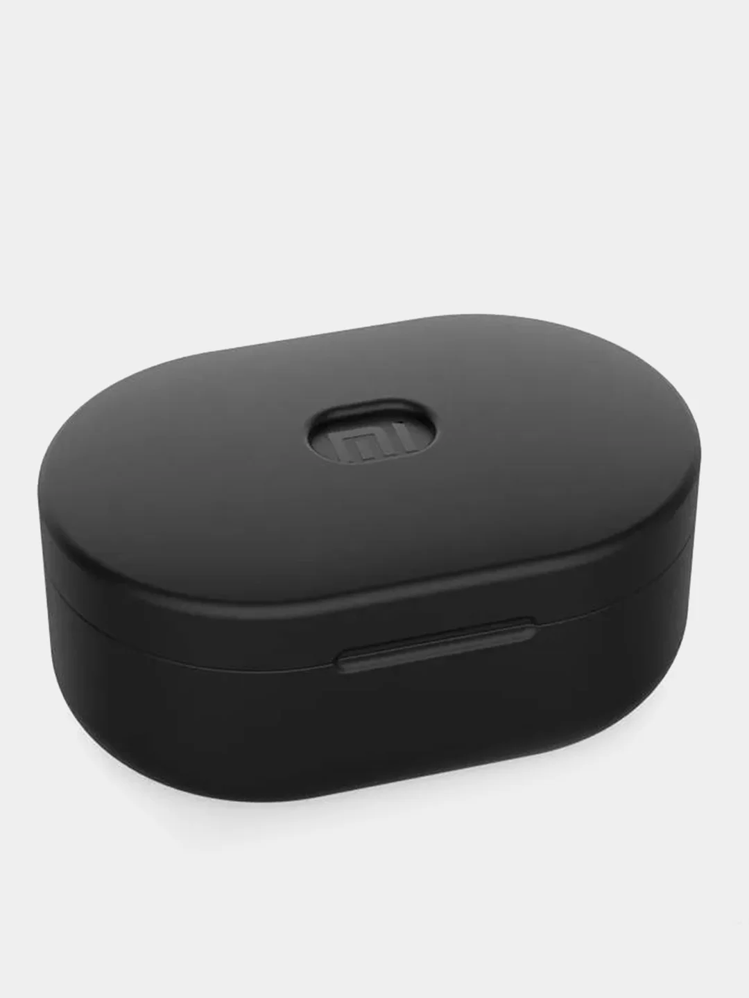Черный чехол для наушников Xiaomi Redmi Airdots / Airdots S / Airdots 2, силиконовый чехол