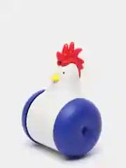 Синий игрушка-неваляшка для животных, музыкальная, с лазером